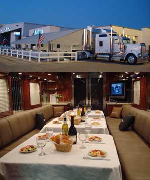 Dining inside and out